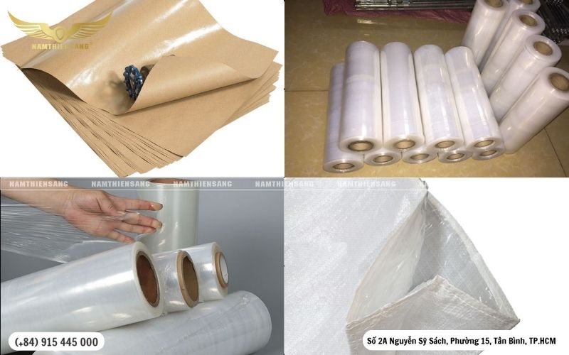 Các chất liệu bao bì bột mì